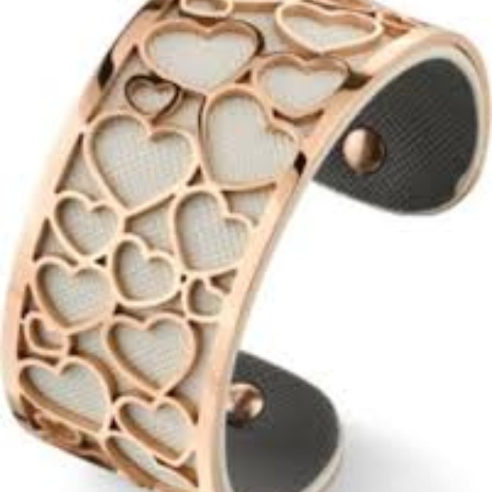 Belk Silverworks Women's Stainless Steel Cuff Bracelet